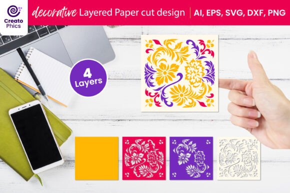 3D SVG Flowers: A Crafter's Review of Layered Papercut