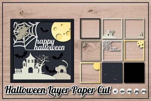3D SVG Halloween Haunted House Review