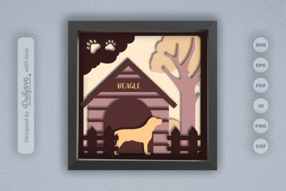 Beagle Dog House 3D SVG: A Crafter's Review