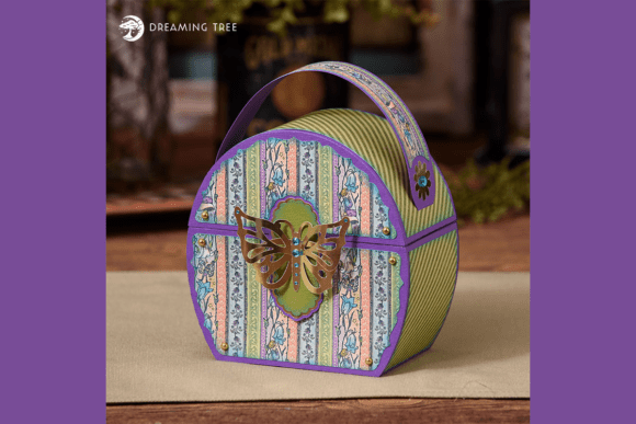 Butterfly Evening Bag SVG: 3D SVG for Life Events