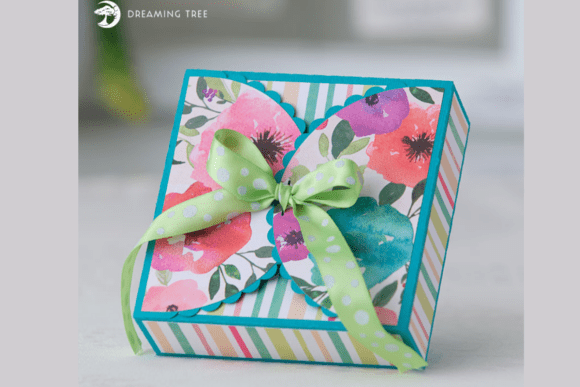 Flat Top Gift Box SVG: 3D SVG for Gift Boxes