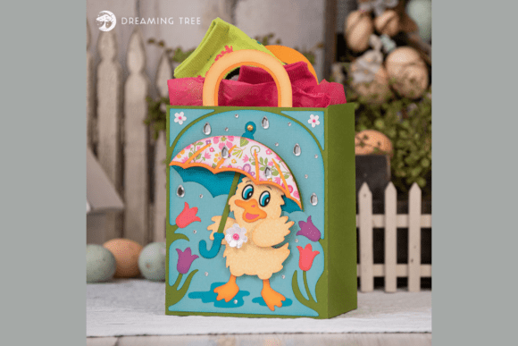 Just Ducky Gift Bag SVG: A 3D Easter Design Review