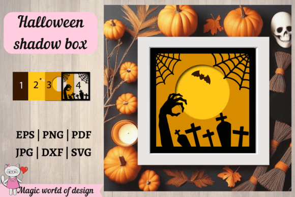 Review: 3D SVG Halloween Web Shadow Box for Brands