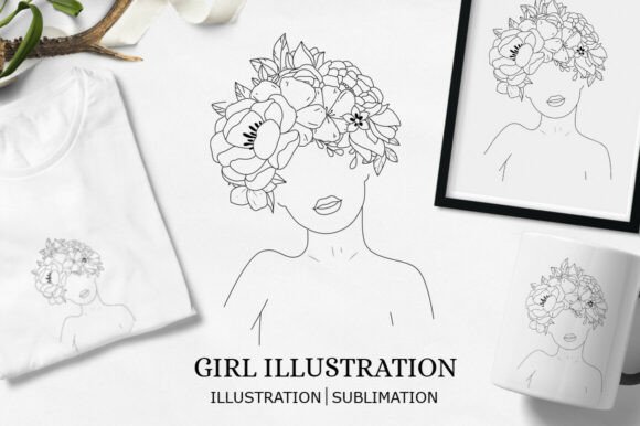 Review: 3D SVG Woman with Flowers for Shadow Boxes