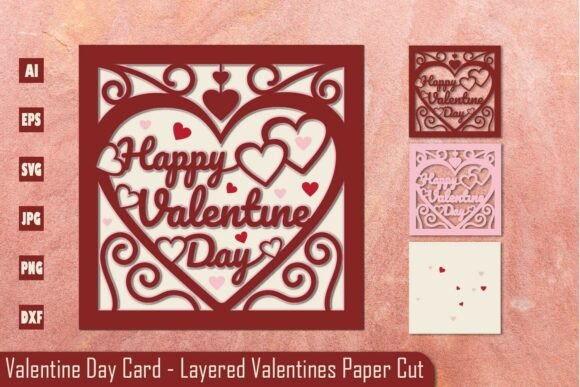Review: Happy Valentine's Day Heart Layered Love Shadow Box