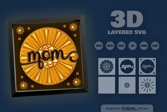 Review: Mother's Day 3D SVG for Brand Campaigns