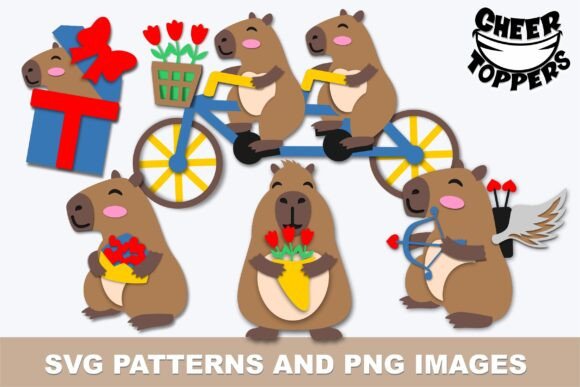 Review: Valentine's Day Capybara SVG for Embroidery