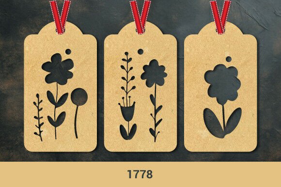 Wooden Floral Gift Tag SVG: A Designer's Review